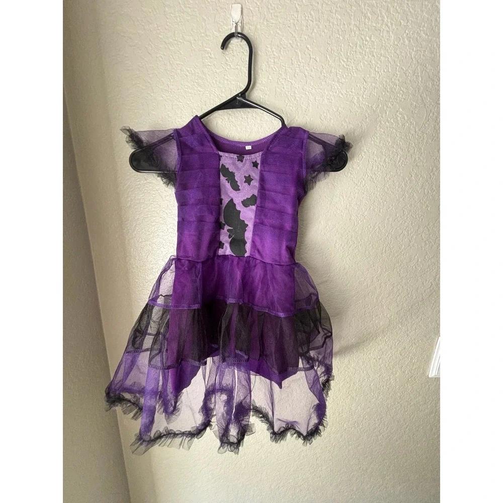 4T girls Halloween‎ Bat dress
